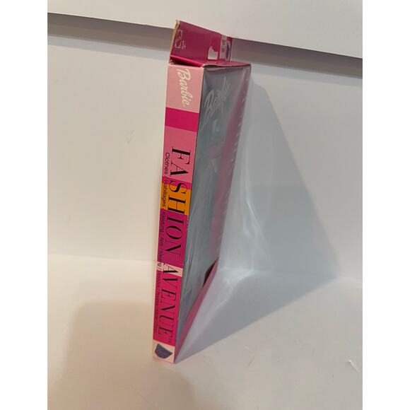 2002 Barbie Fashion Avenue Flare Jeans Barbie Print Top NRFB Mattel 55516 NIP - Picture 3 of 6